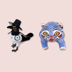 Demon Hunters Bird and Tiger Plush